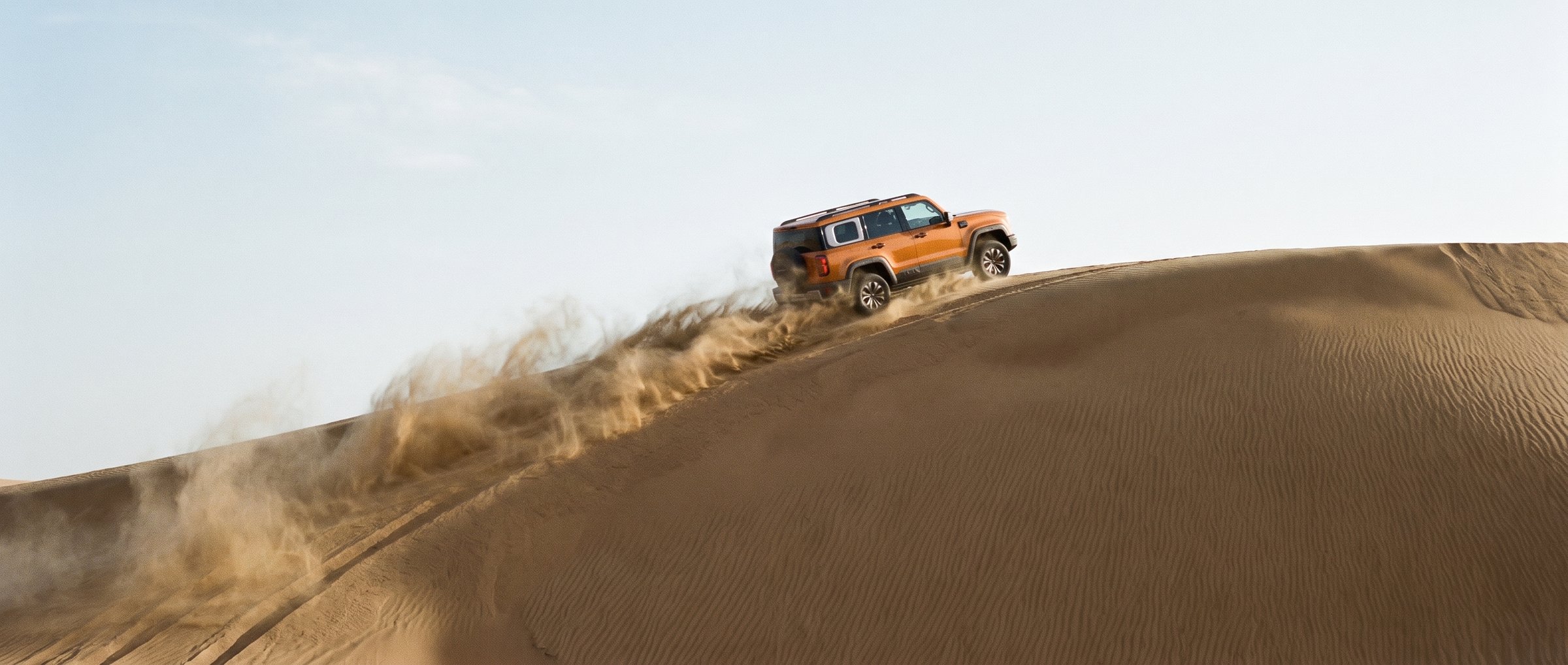 BJ40 PRO, dune crest study