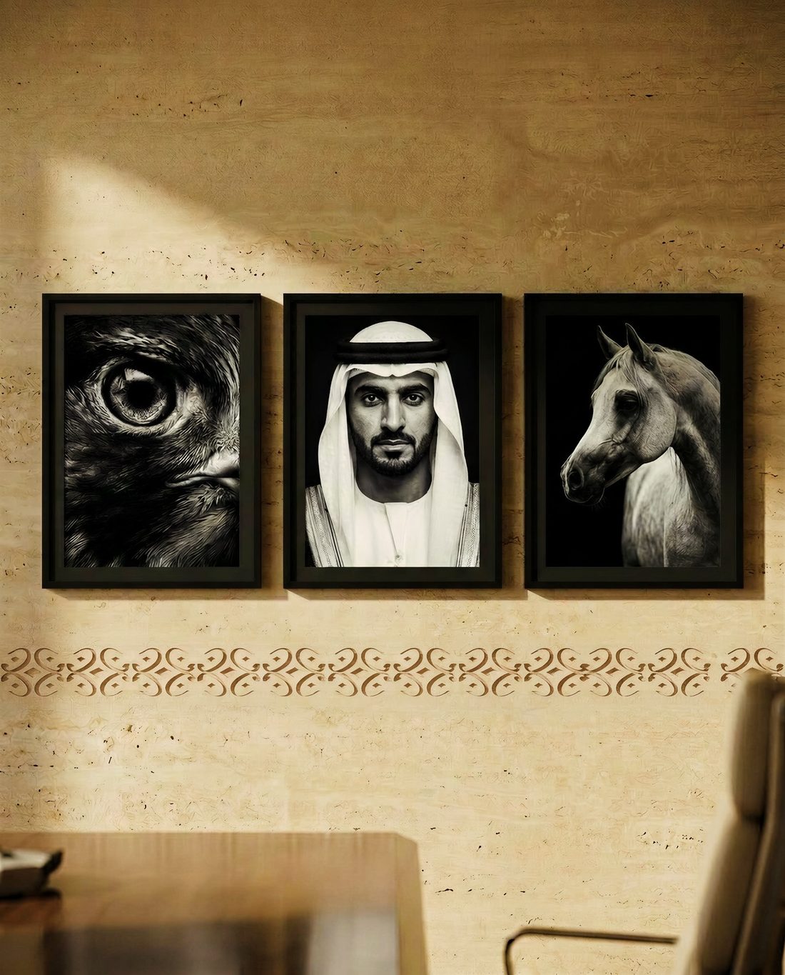 Executive majlis with brand portraiture